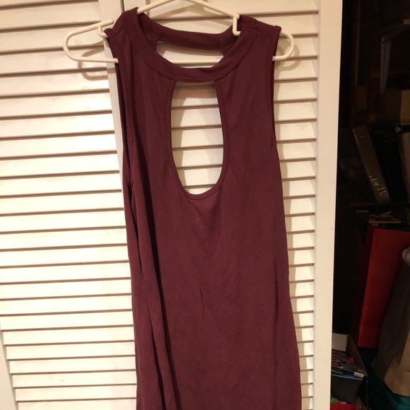 maroon dress - Picture 1 of 3